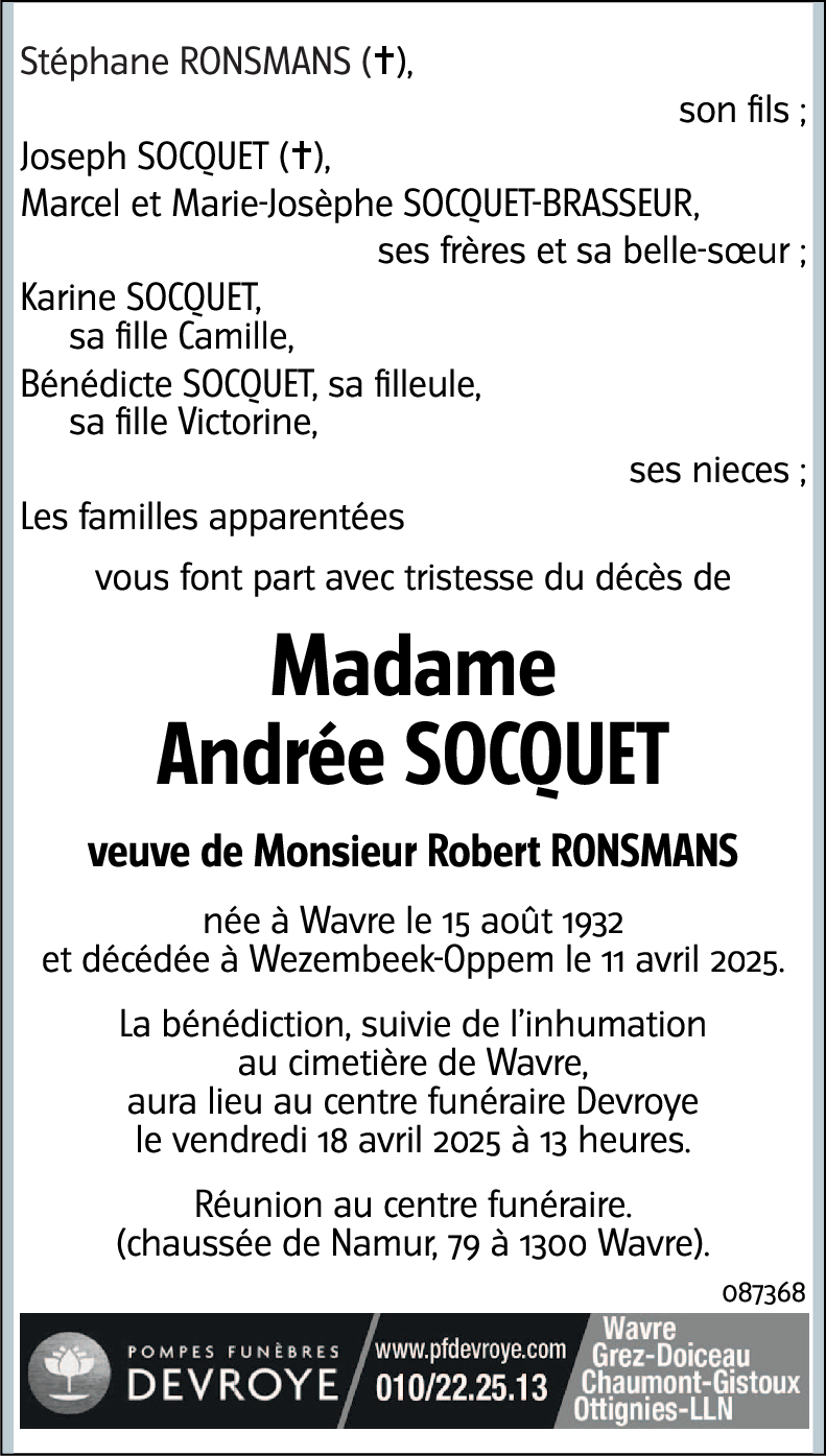 Andrée Socquet