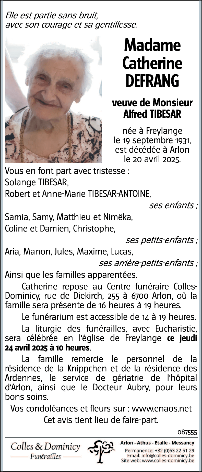Catherine DEFRANG