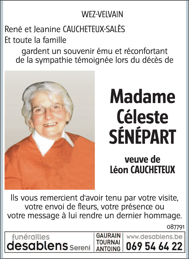 Céleste SÉNÉPART