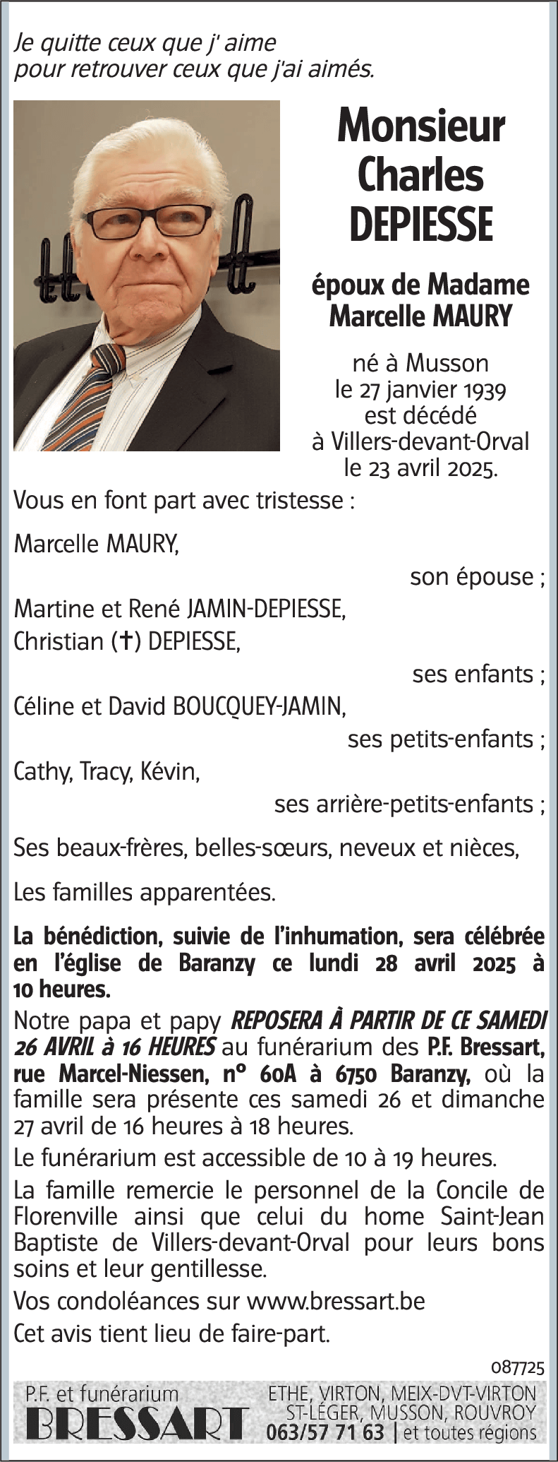 Charles DEPIESSE
