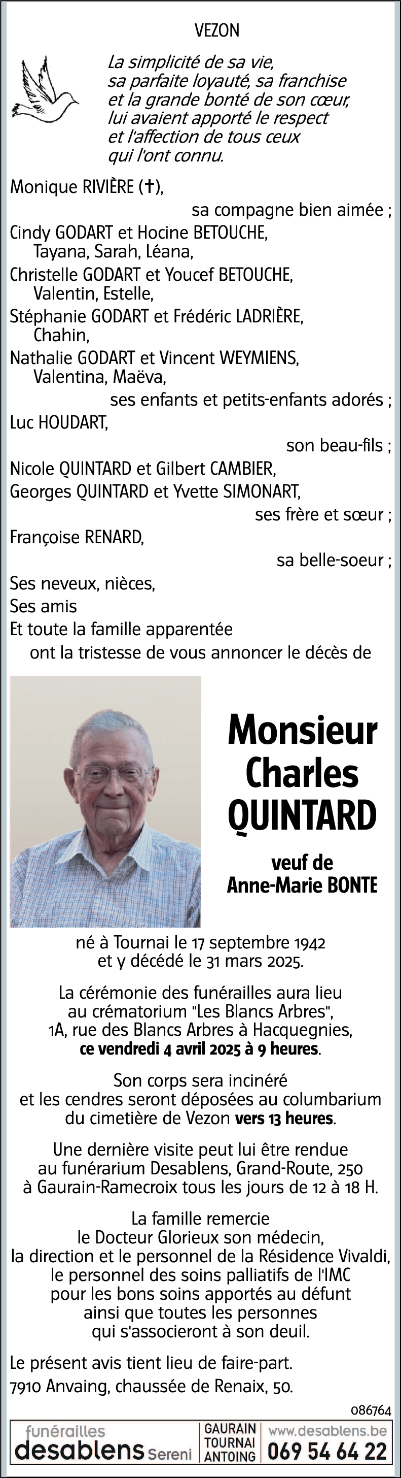 Charles QUINTARD