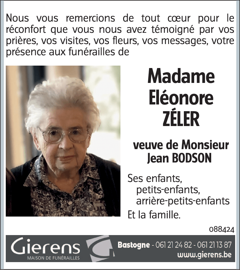 Eléonore ZÉLER