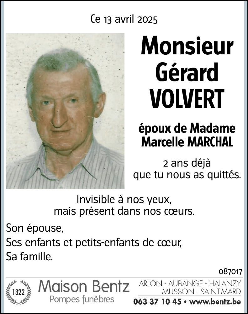 Gérard VOLVERT