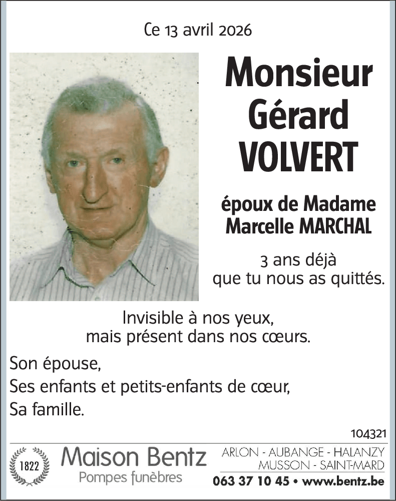 Gérard VOLVERT