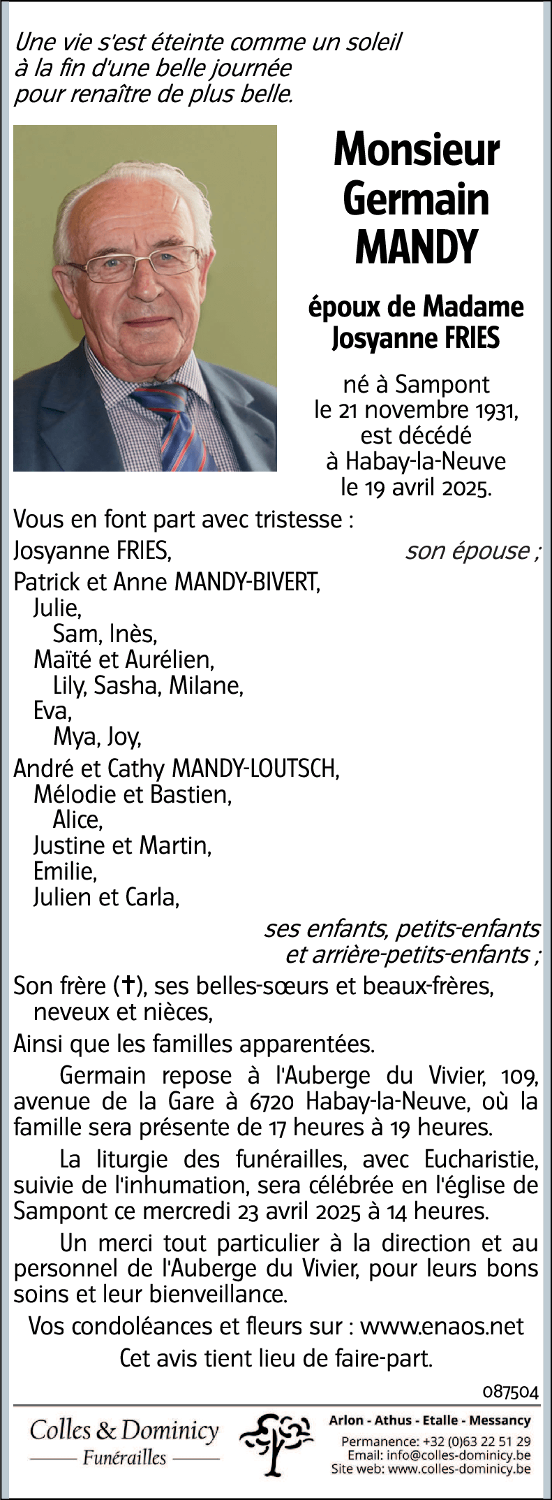 Germain MANDY