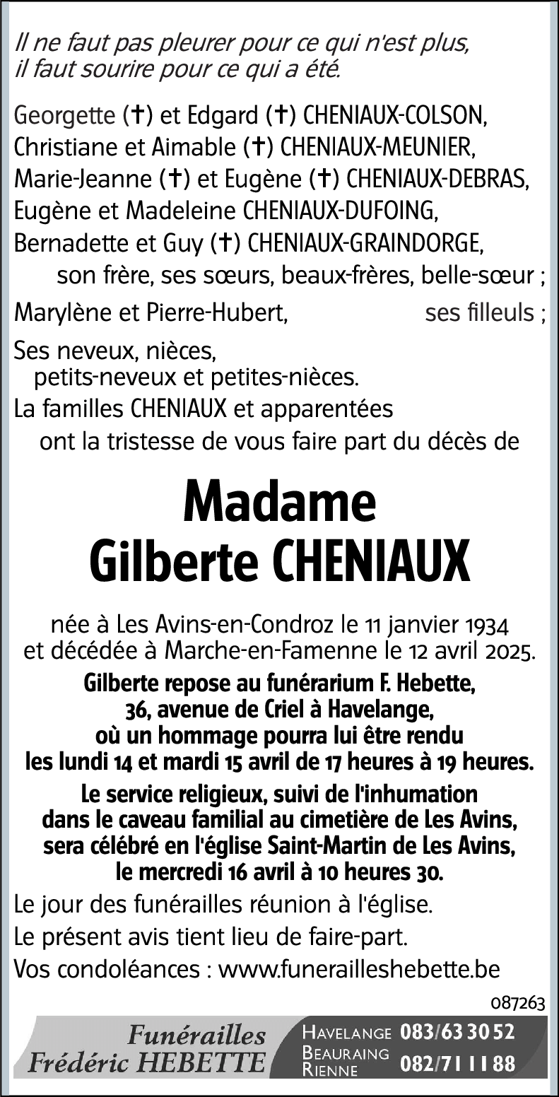 Gilberte Cheniaux