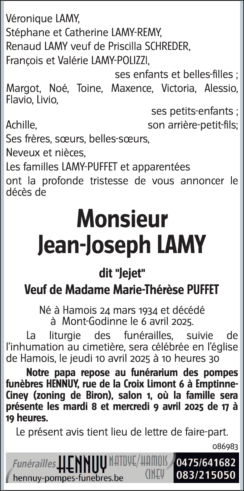 Jean-Joseph LAMY