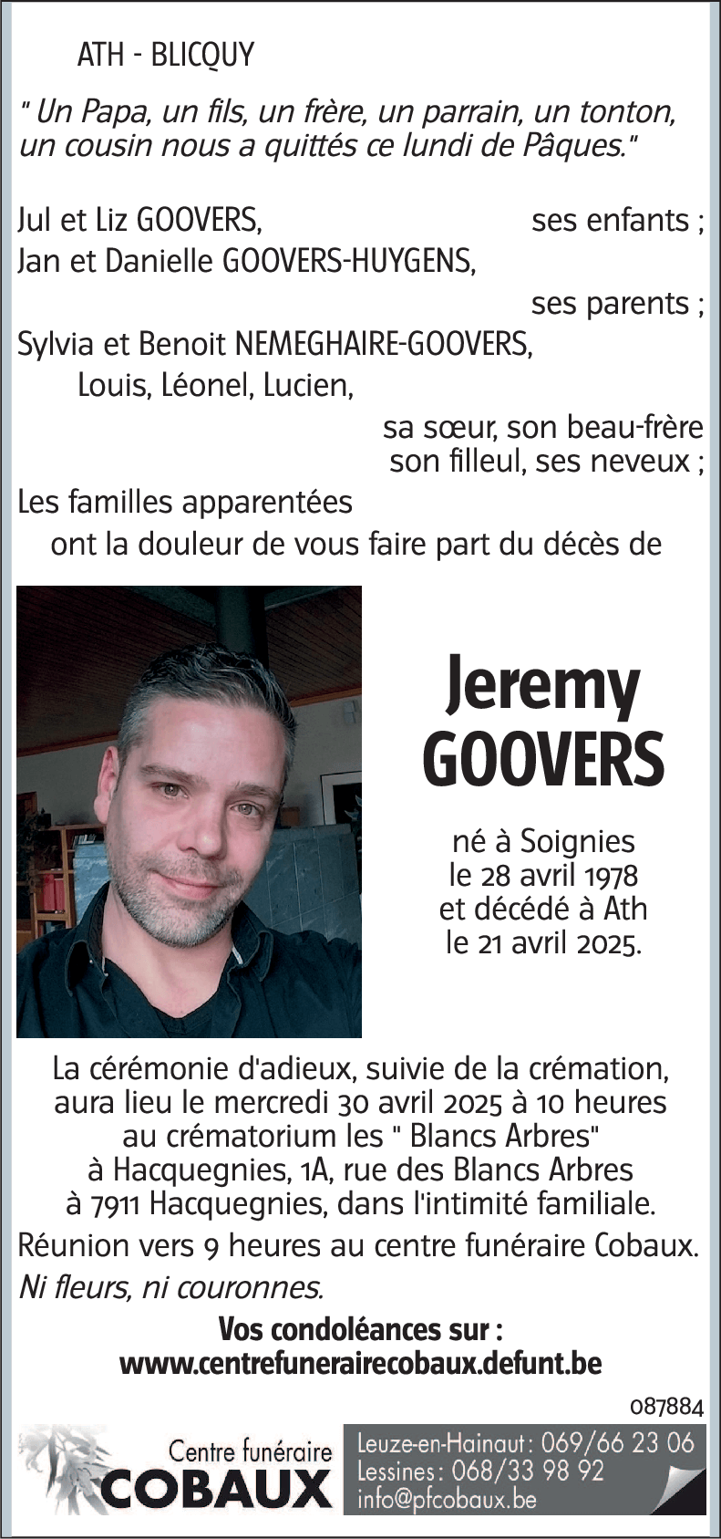 Jérémy Goovers