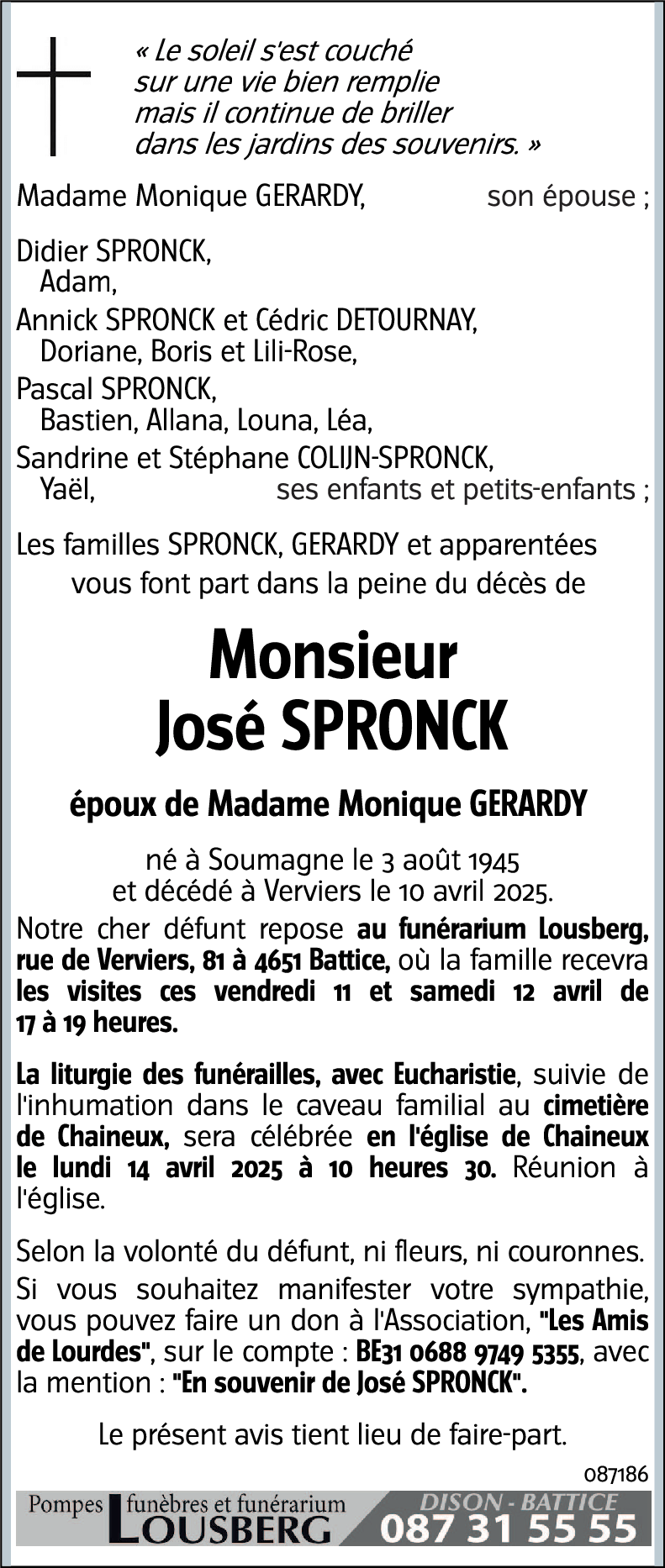 José SPRONCK