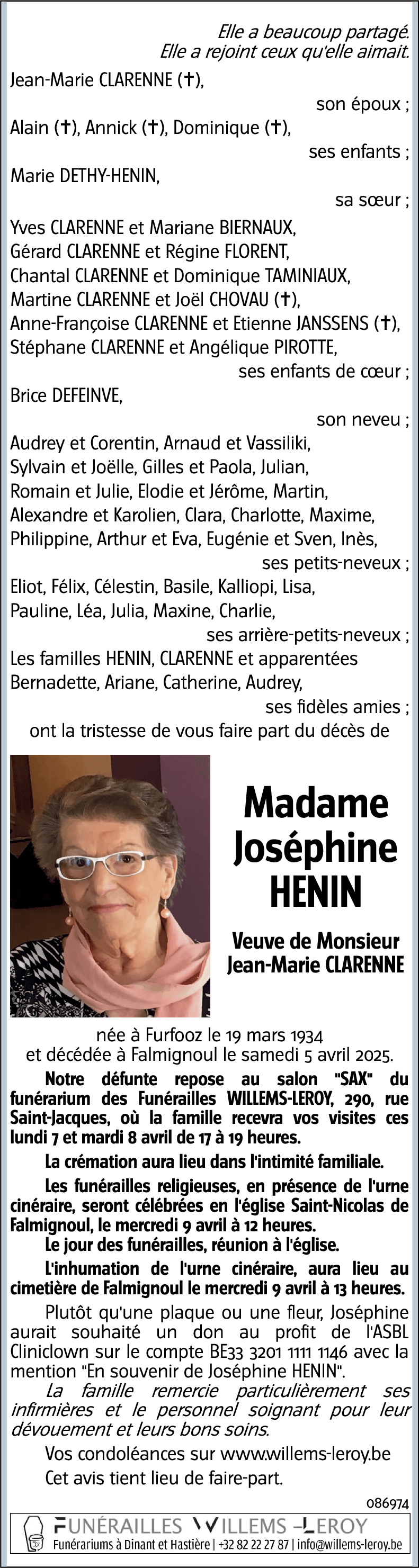 Joséphine HENIN