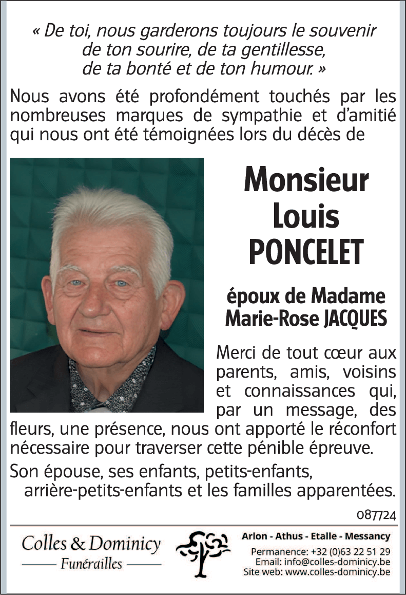 Louis PONCELET