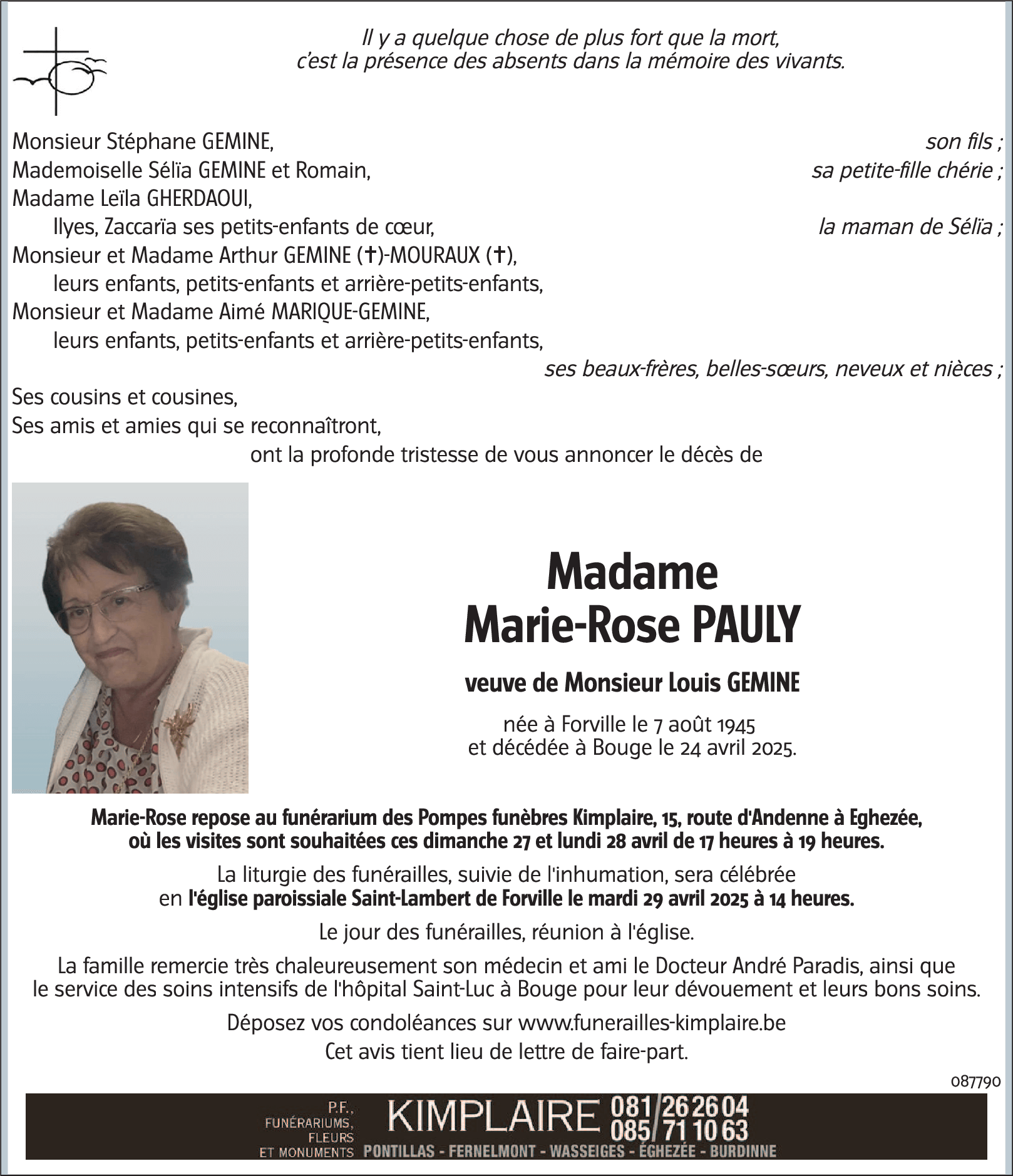 Marie-Rose PAULY