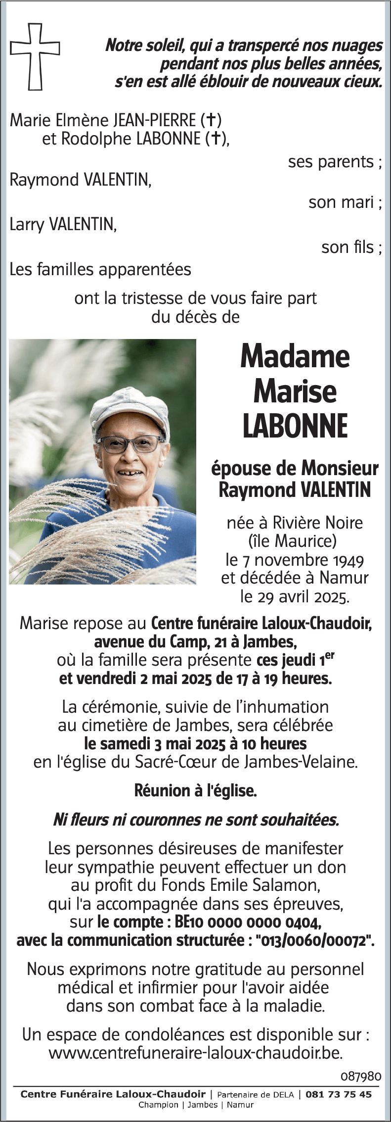 Marise LABONNE