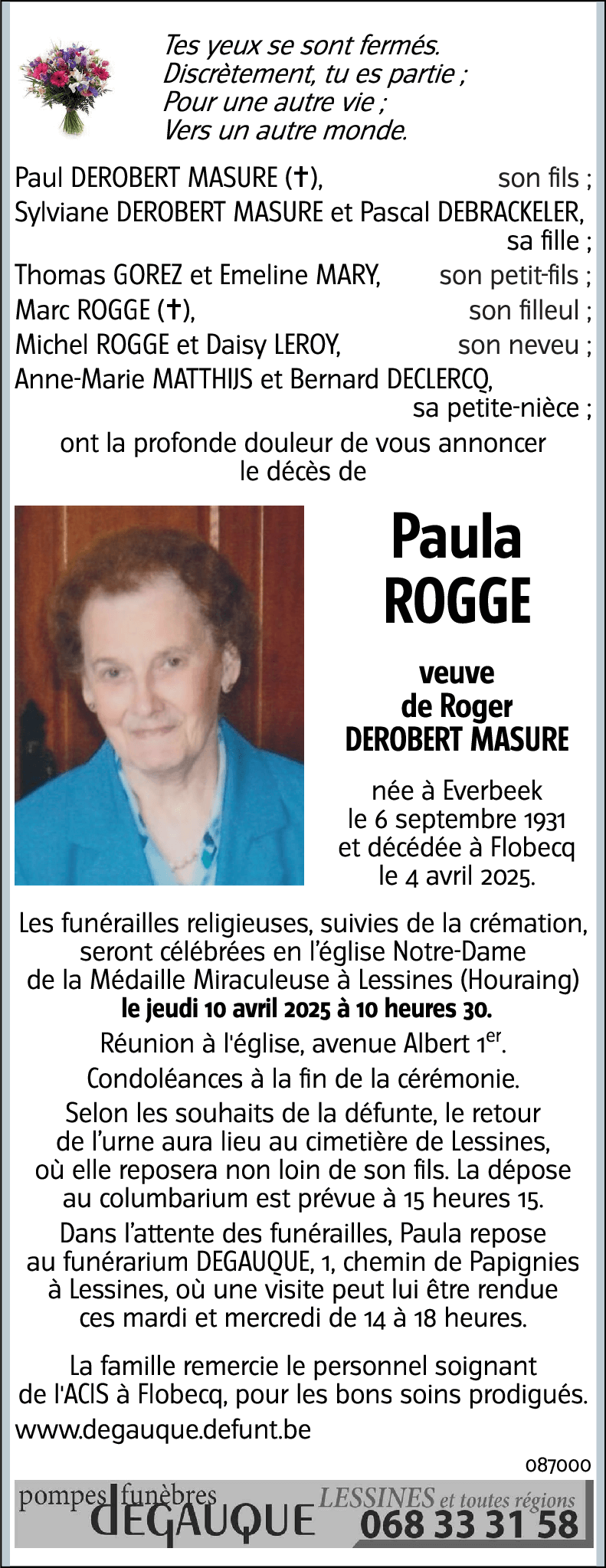 Paula ROGGE
