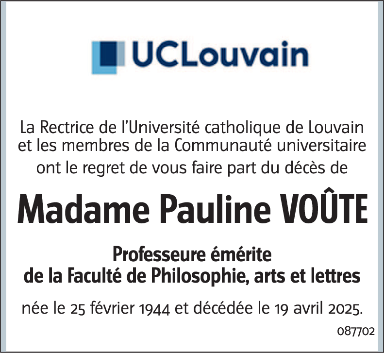 Pauline VOÛTE