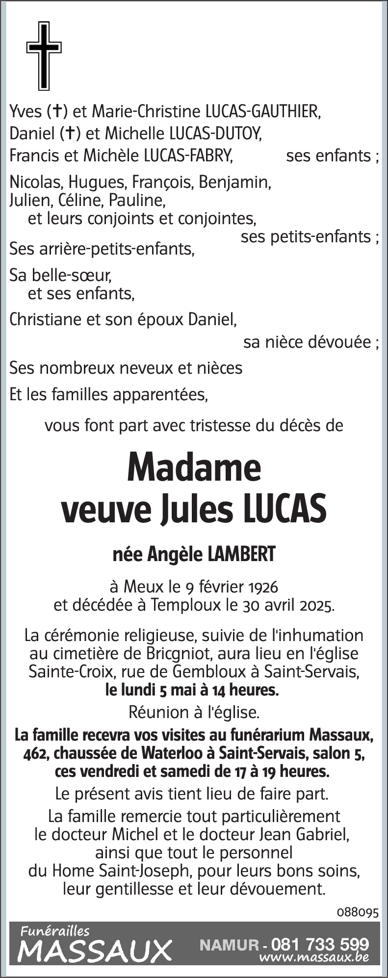 Angèle LAMBERT