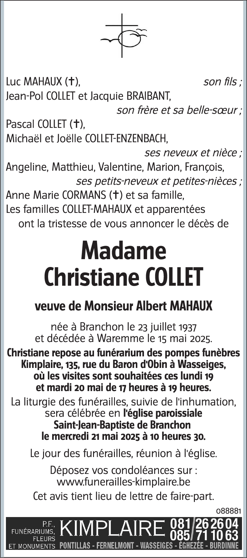 Christiane COLLET