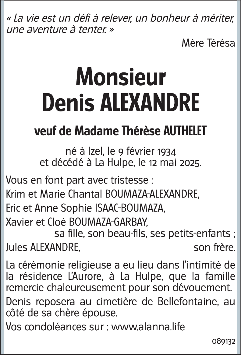 Denis ALEXANDRE