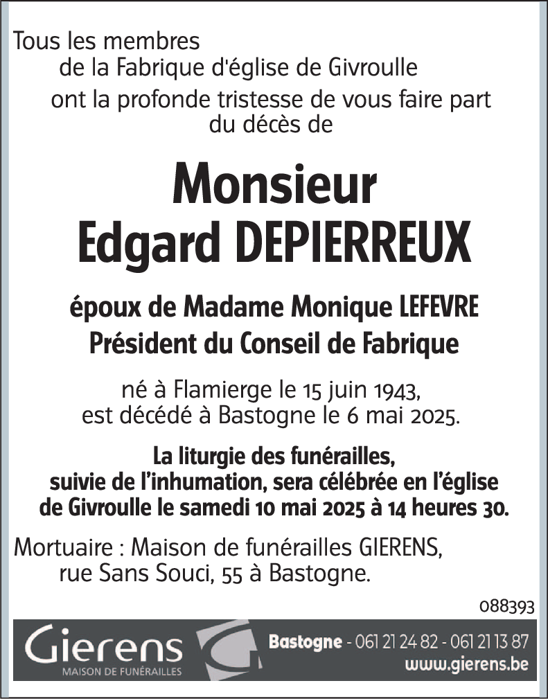 Edgard DEPIERREUX