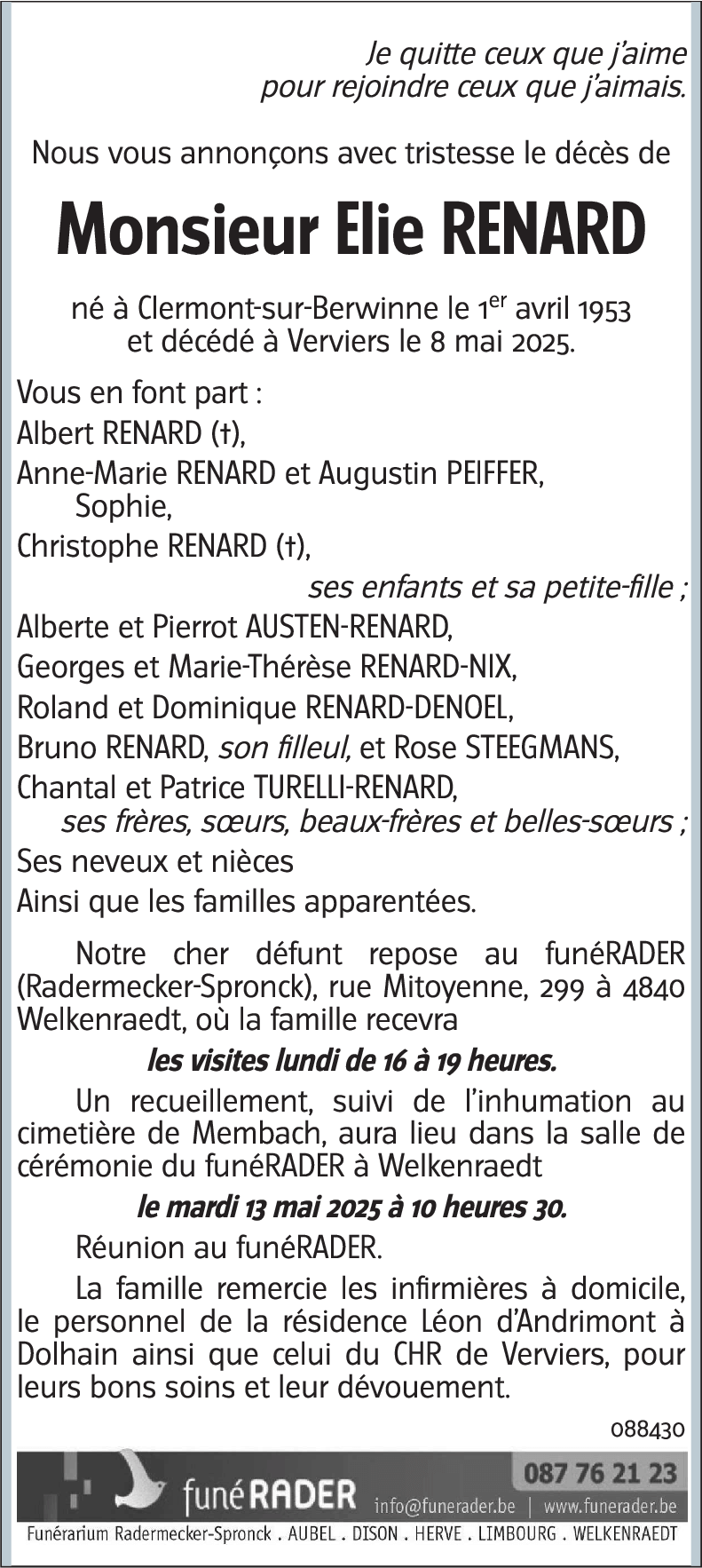 Elie RENARD