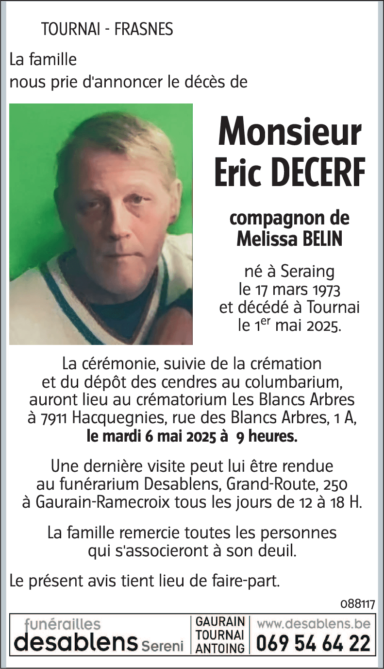 Eric DECERF