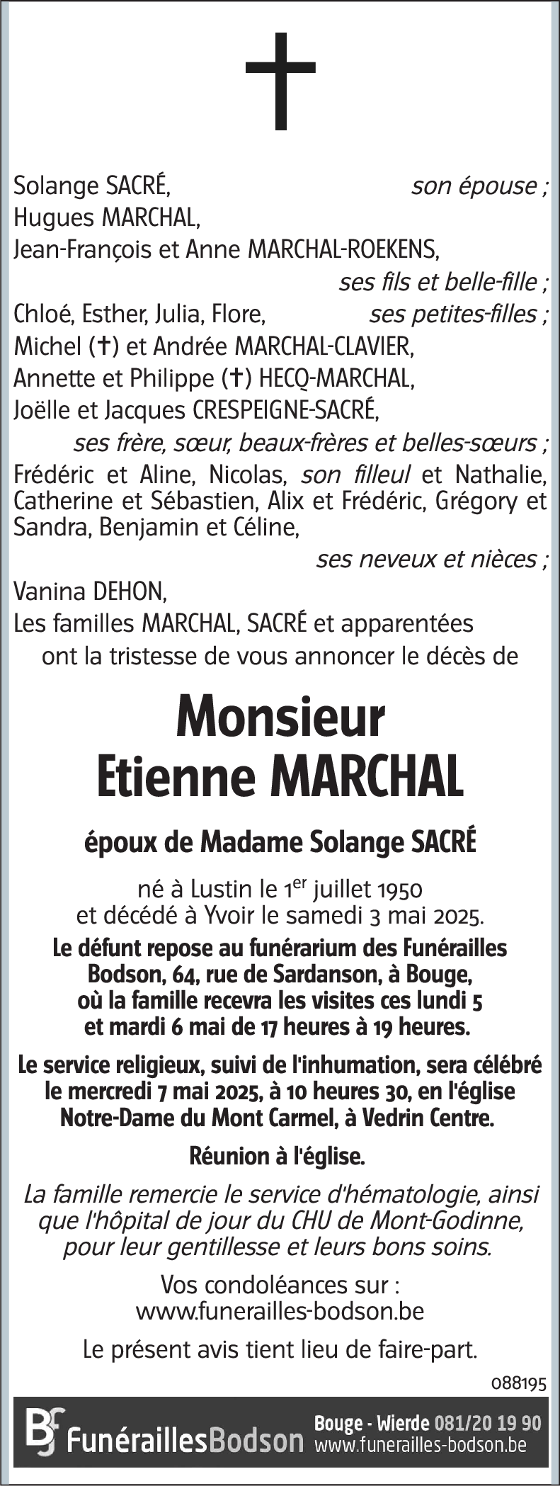 Etienne MARCHAL