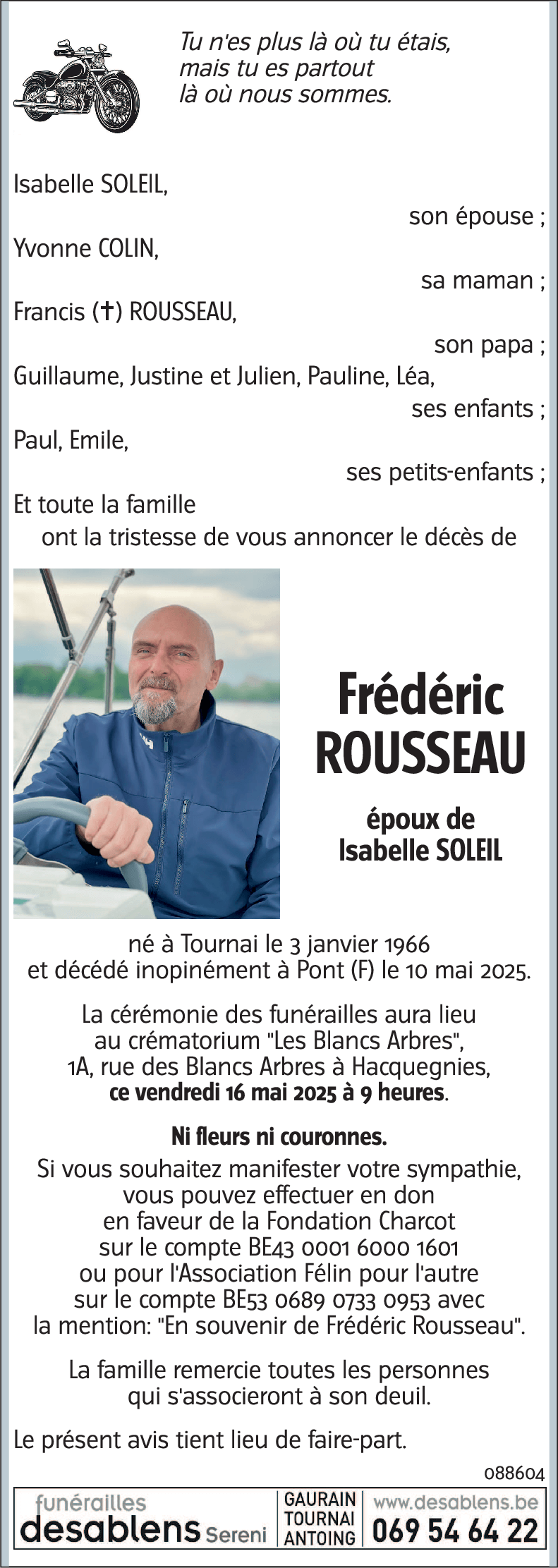 Frédéric ROUSSEAU