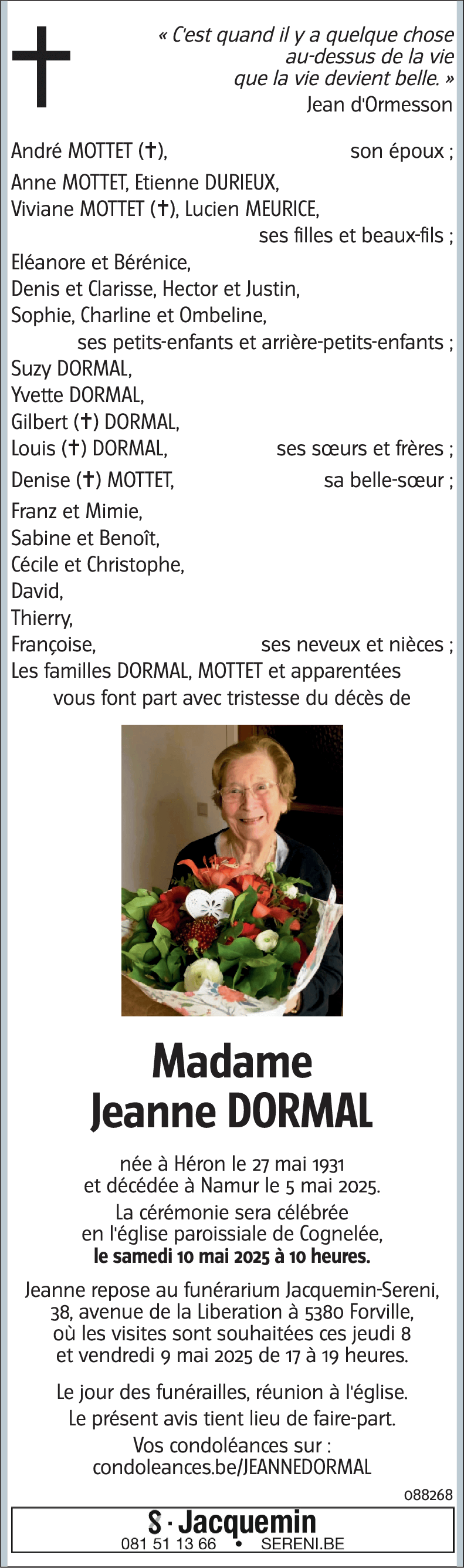 Jeanne Dormal
