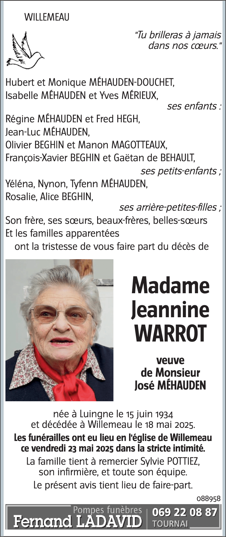Jeannine WARROT