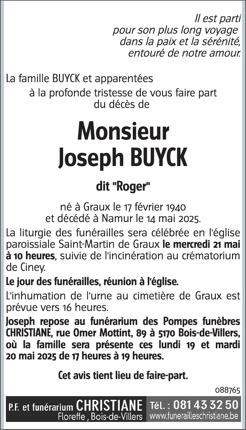 Joseph BUYCK