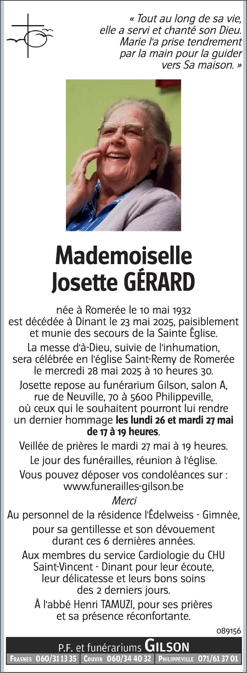 Josette GÉRARD