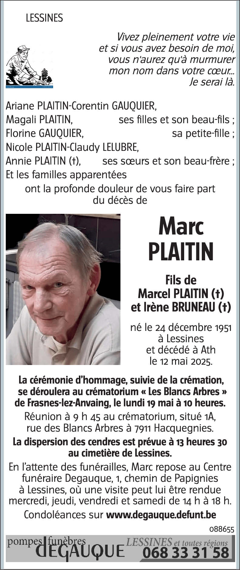 Marc PLAITIN