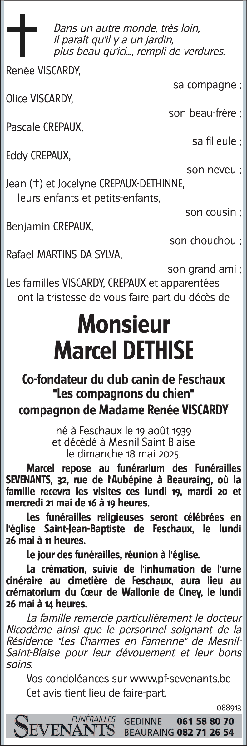 Marcel DETHISE