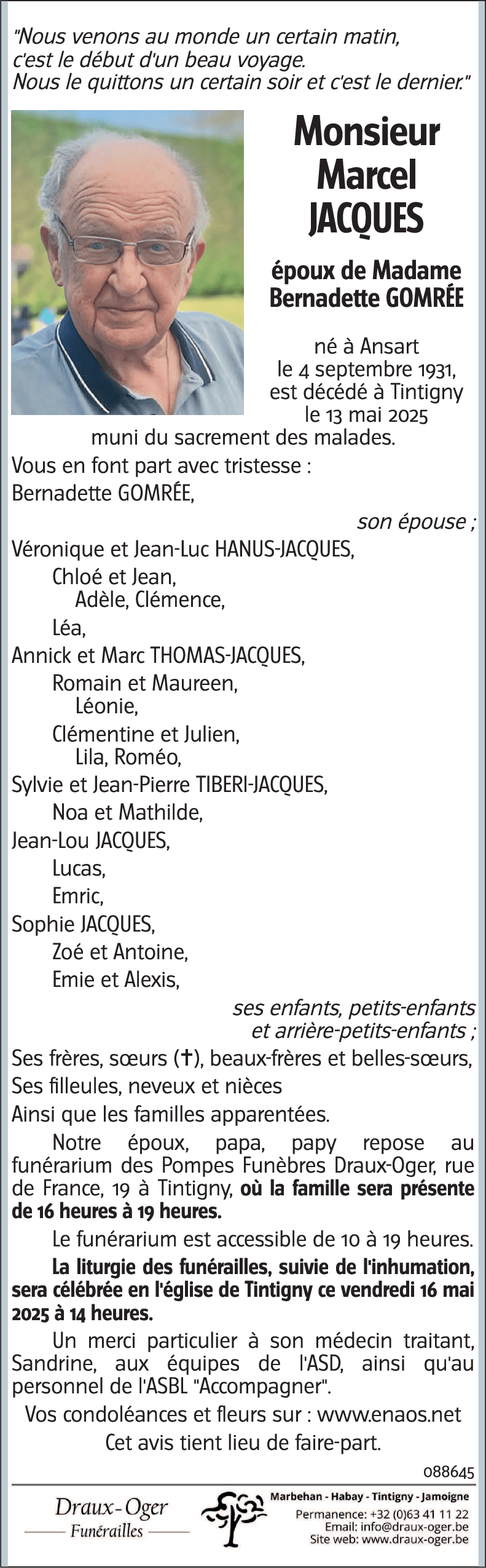 Marcel JACQUES