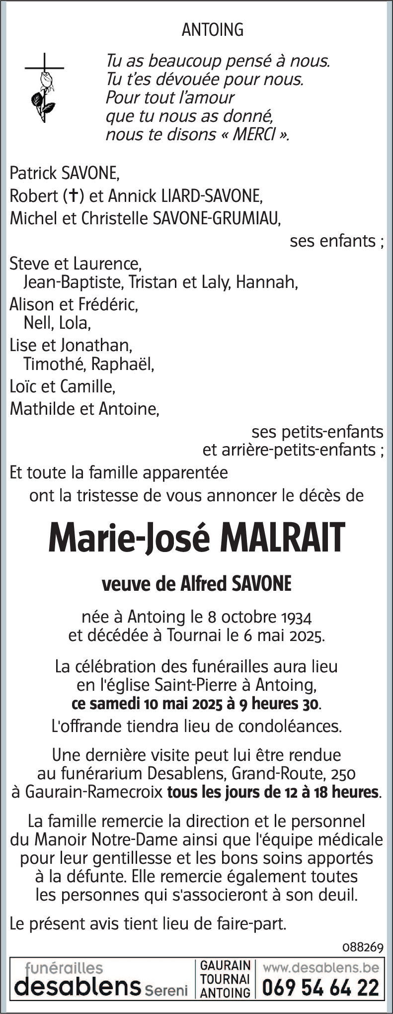 Marie-José MALRAIT