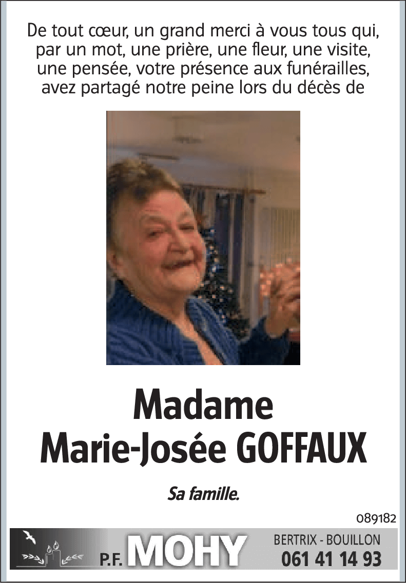Marie-Josée GOFFAUX