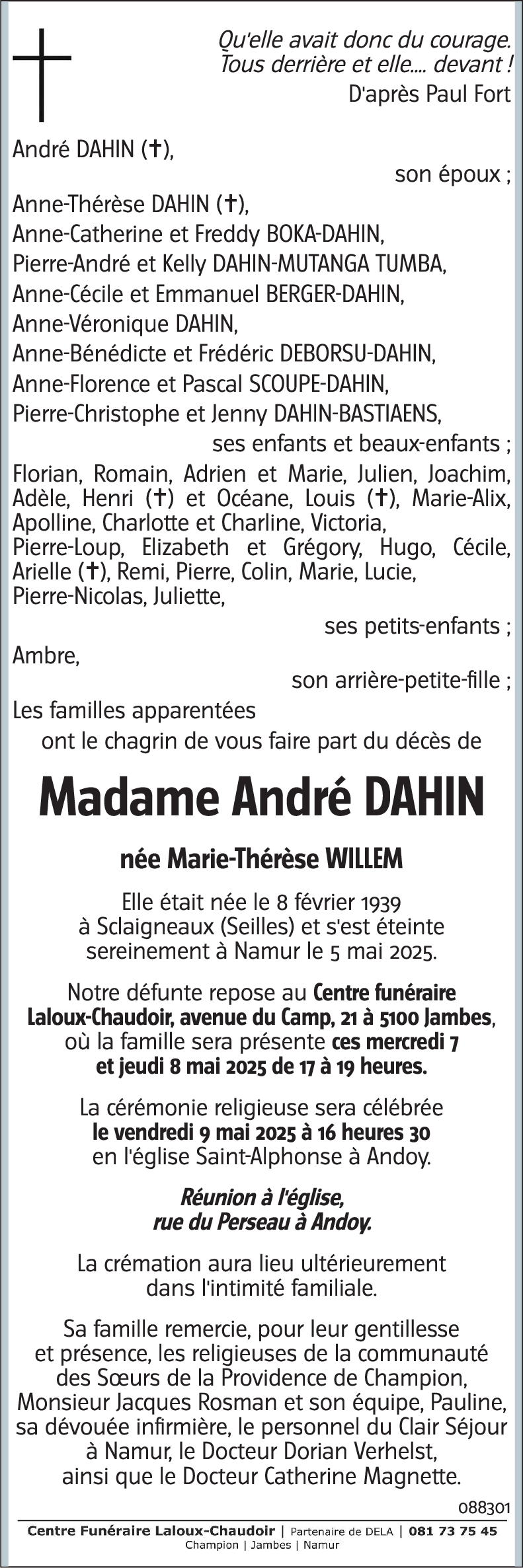 Marie-Thérèse WILLEM