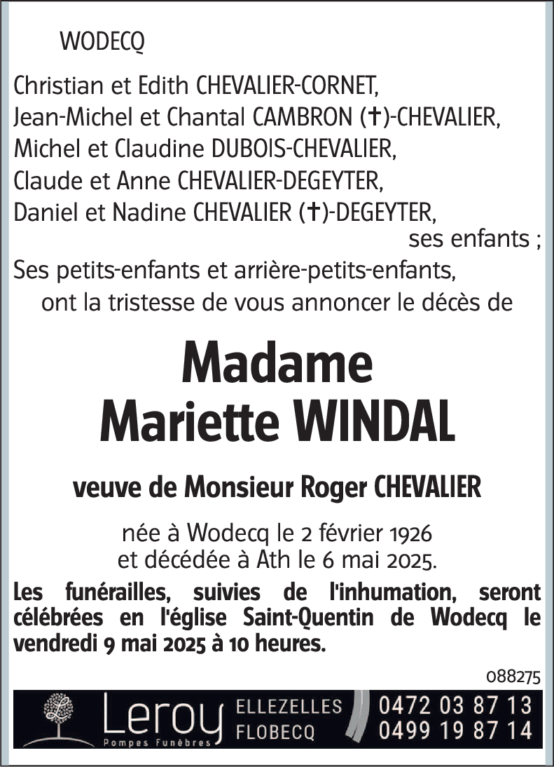 MARIETTE WINDAL