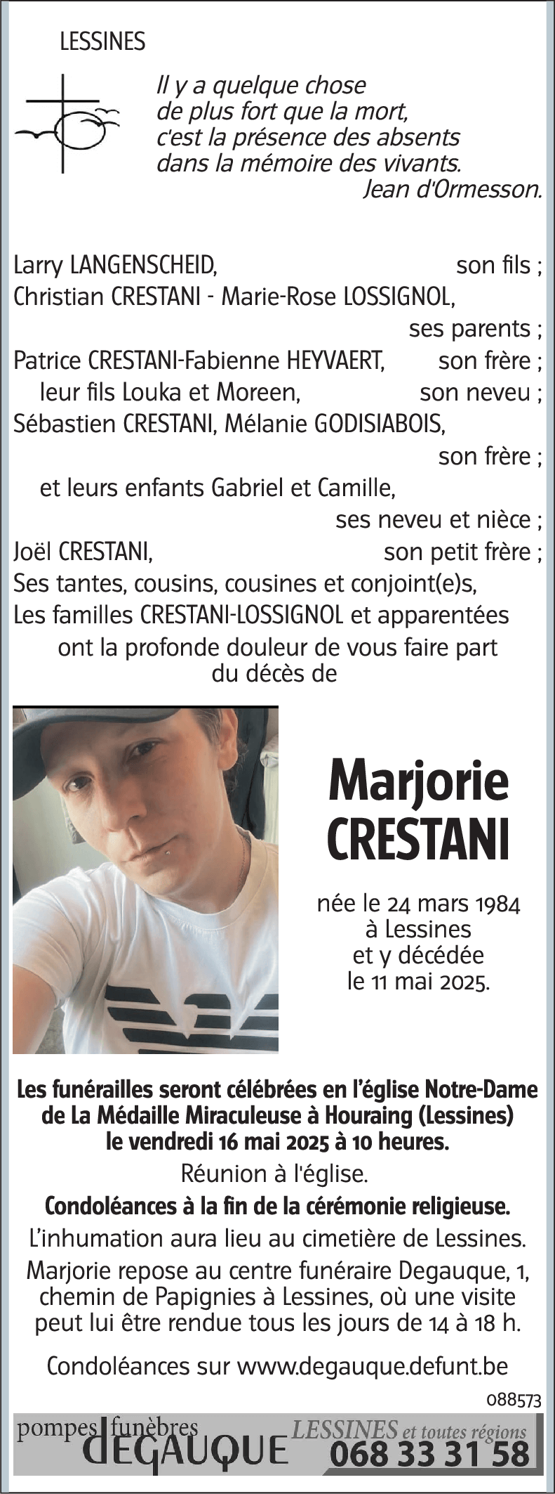 Marjorie CRESTANI