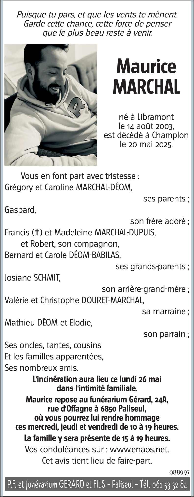 Maurice MARCHAL