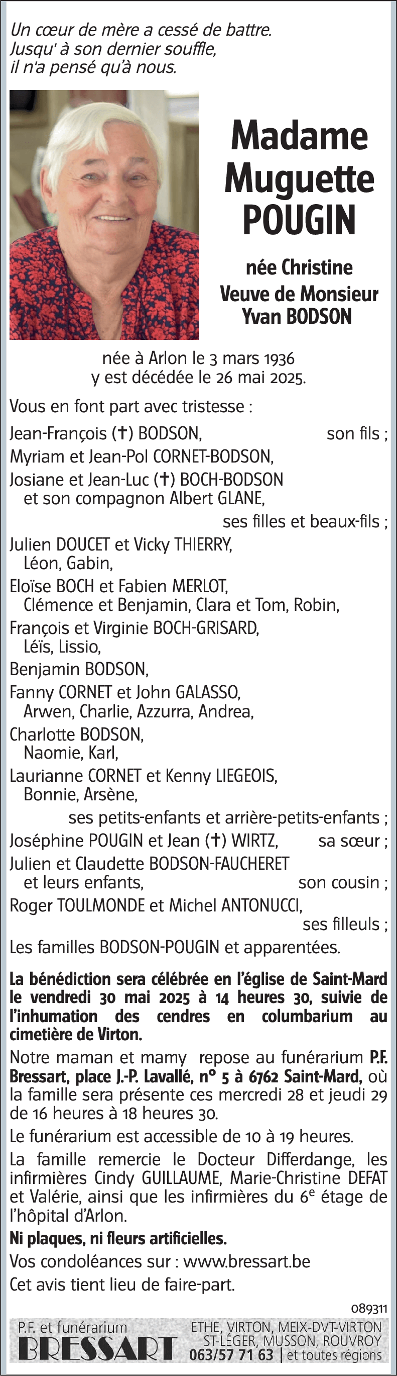 Muguette POUGIN