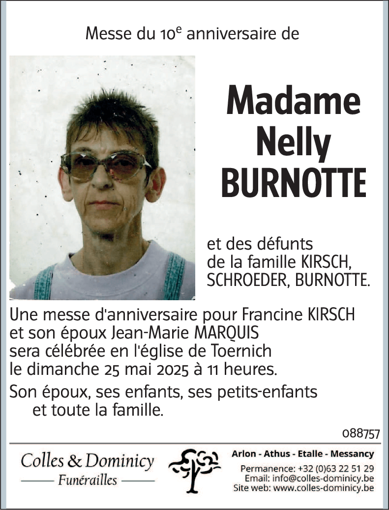 Nelly BURNOTTE
