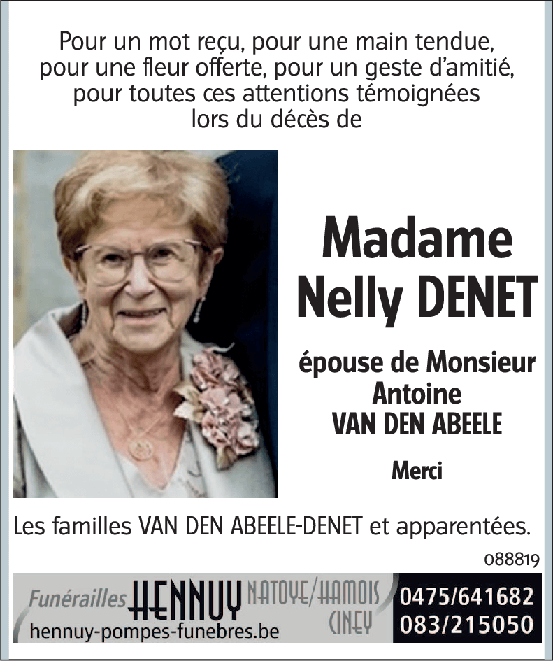 Nelly DENET