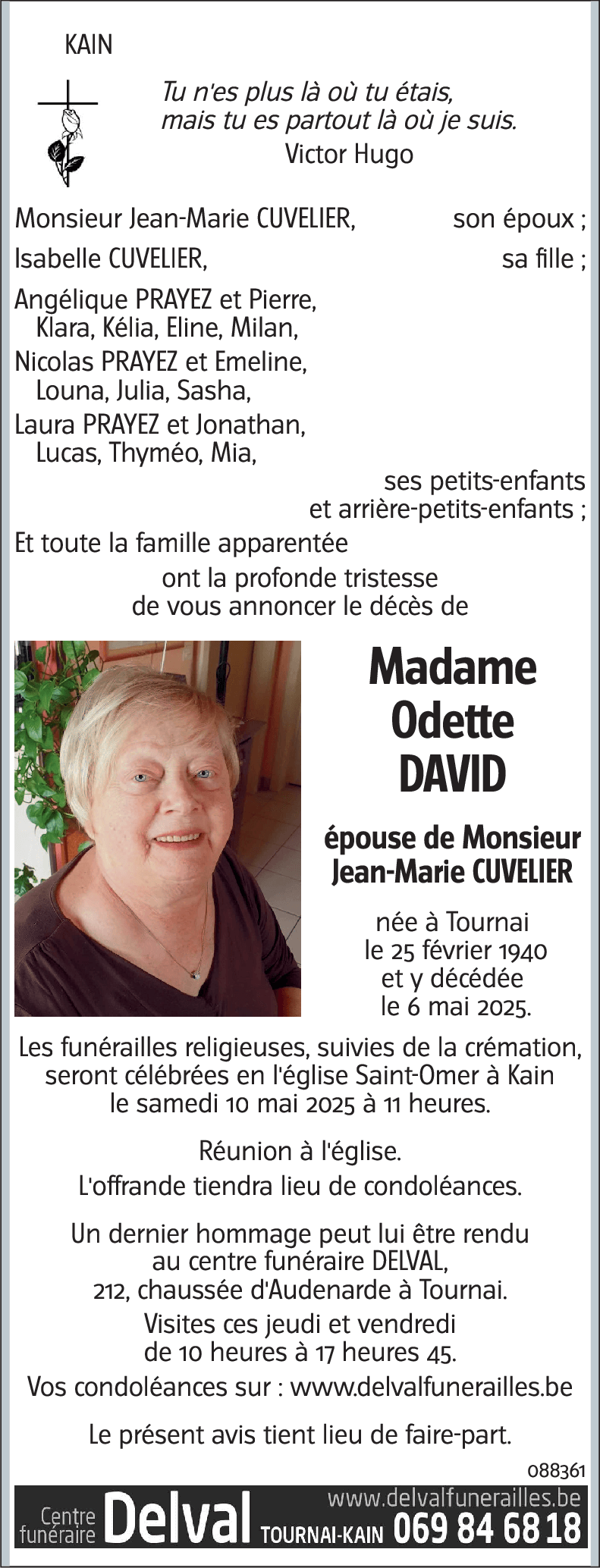 Odette DAVID