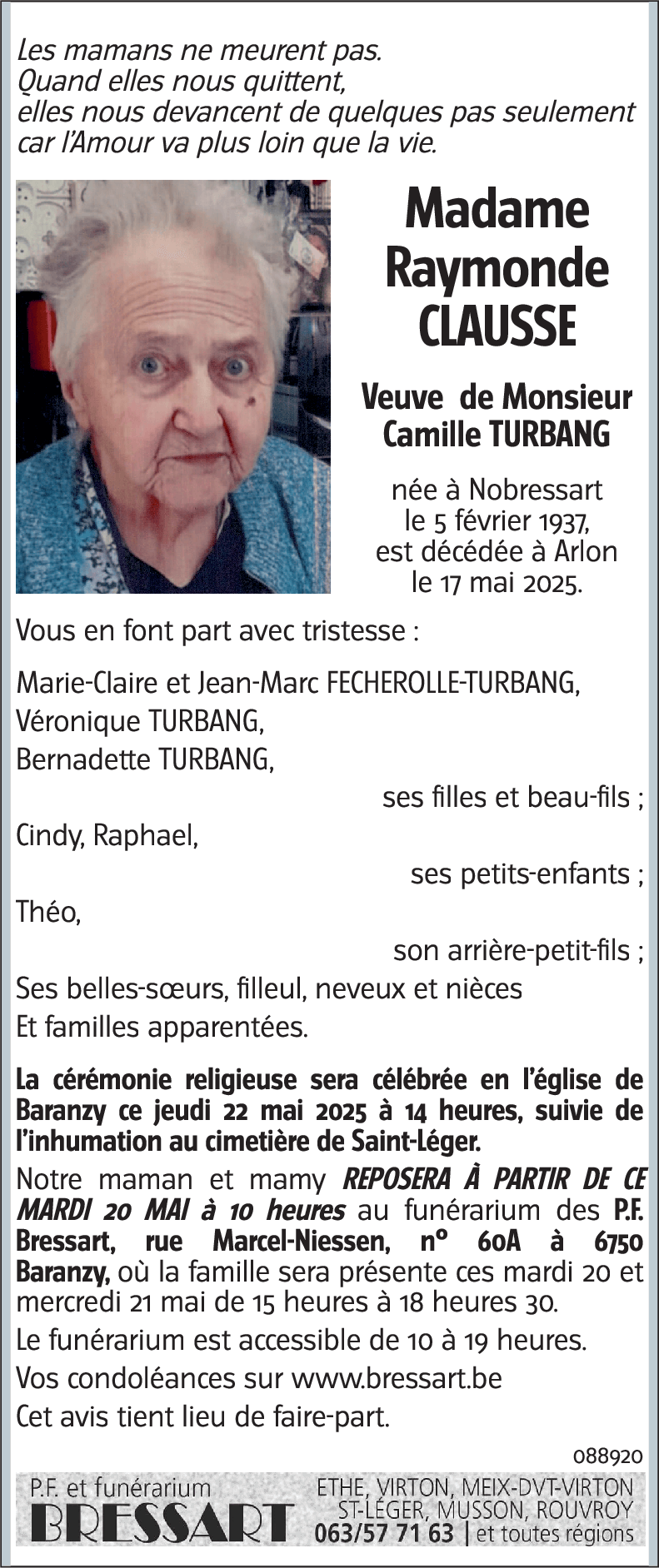 Raymonde Clausse