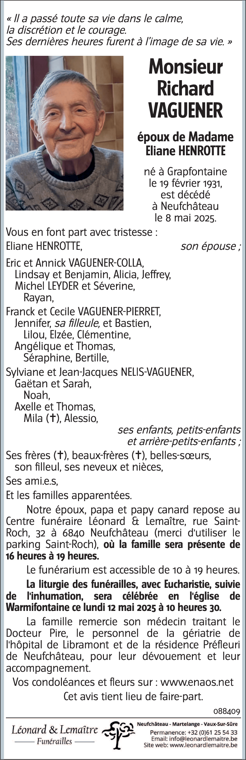 Richard VAGUENER