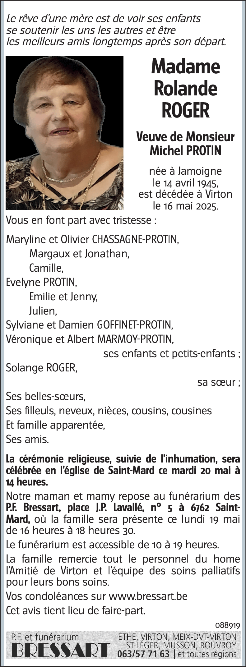 Rolande ROGER