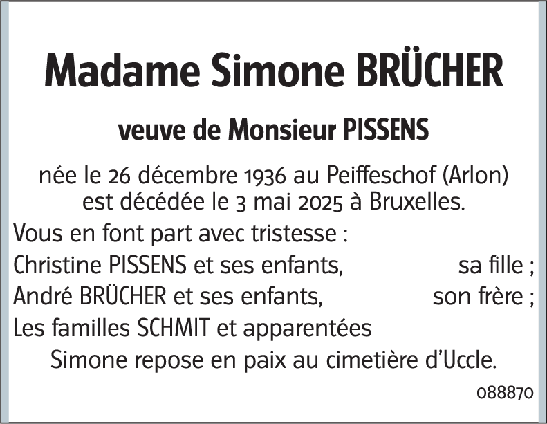 Simone BRÜCHER