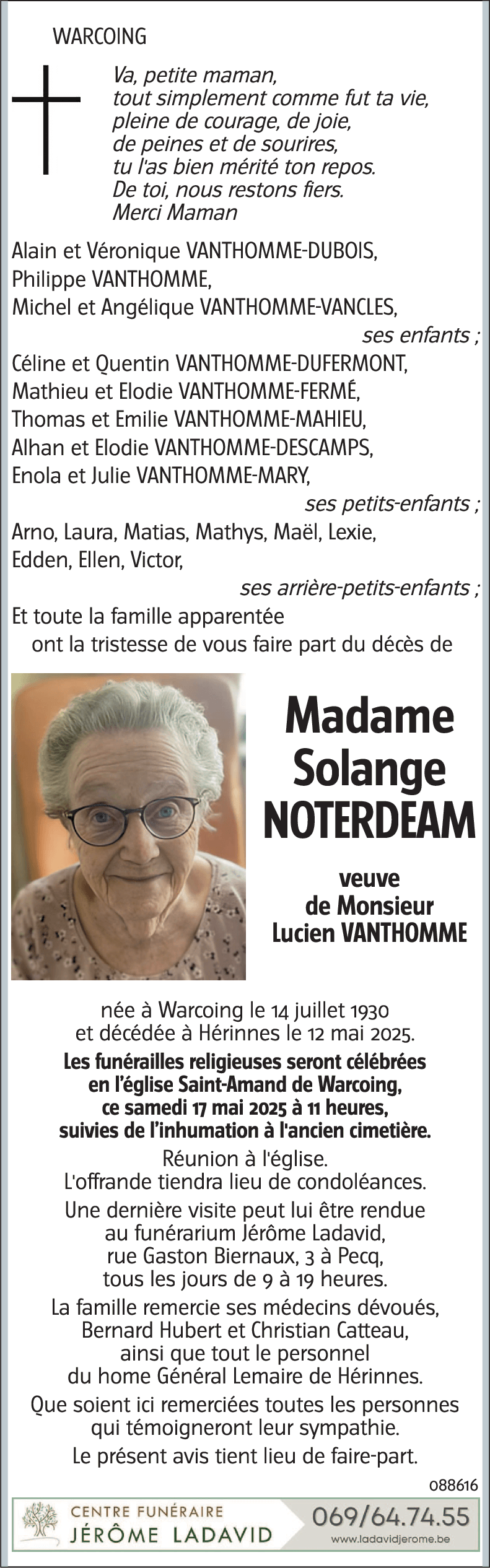 Solange NOTERDEAM