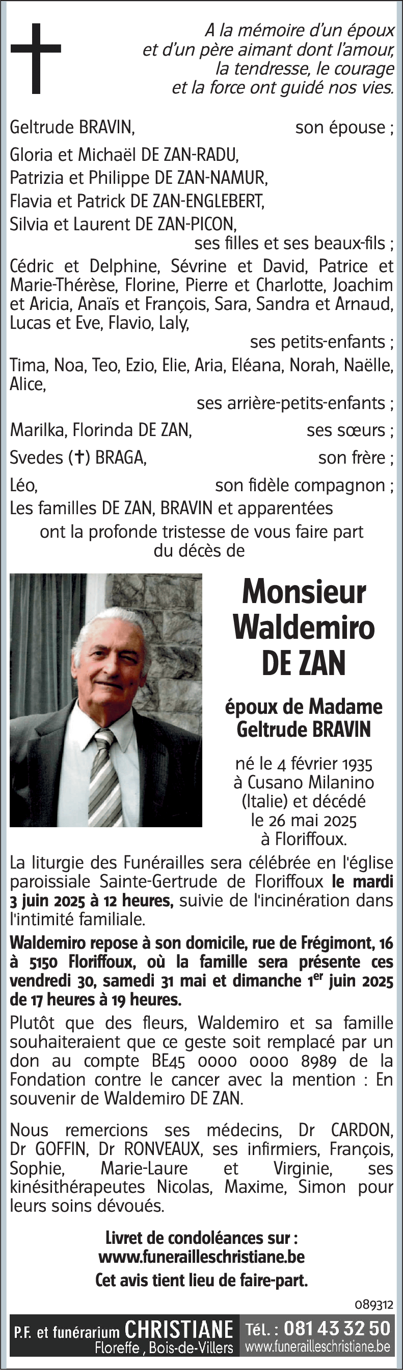 Waldemiro DE ZAN